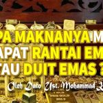 Tafsir Mimpi Melihat Emas, Uang, atau Berlian