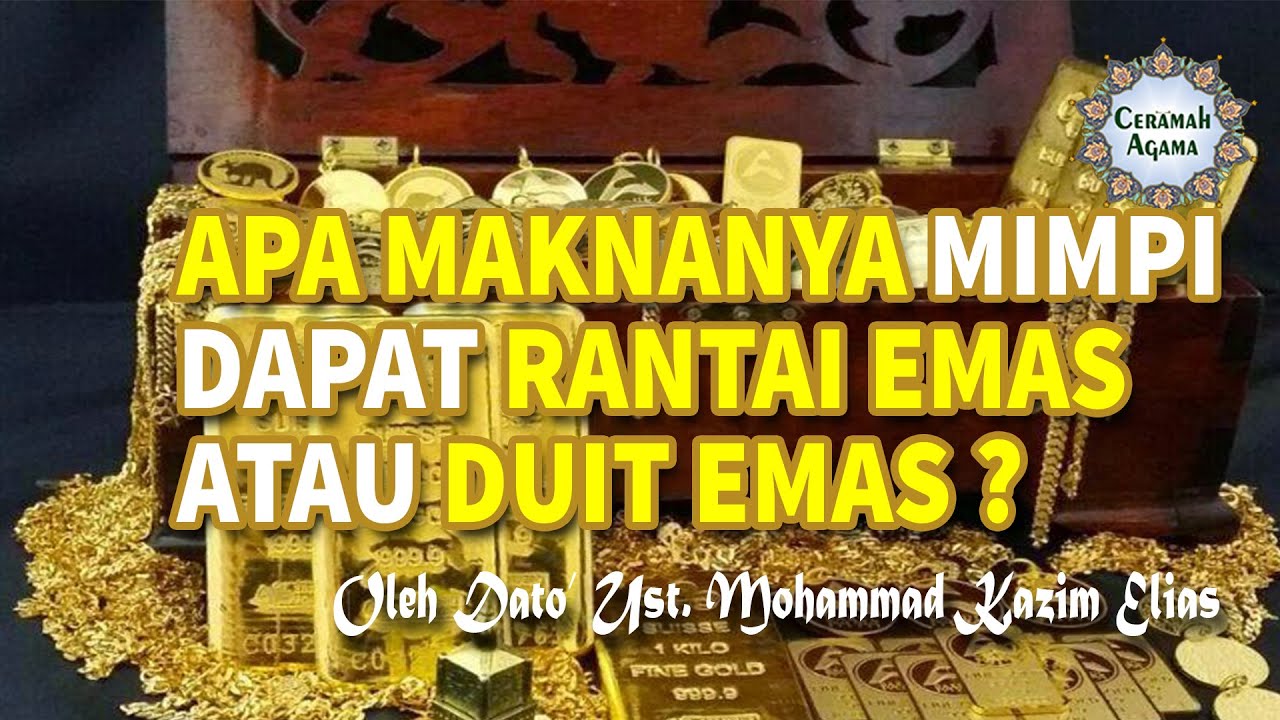 Tafsir Mimpi Melihat Emas, Uang, atau Berlian